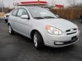 2008 Platinum Silver Hyundai Accent GS Coupe  photo #14