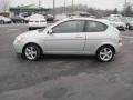 2008 Platinum Silver Hyundai Accent GS Coupe  photo #19