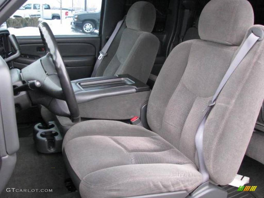 2004 Silverado 1500 LS Extended Cab - Black / Dark Charcoal photo #10