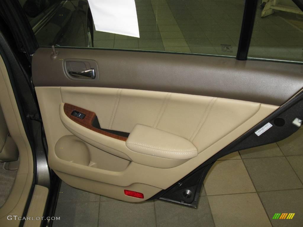 2007 Accord EX-L Sedan - Carbon Bronze Pearl / Ivory photo #21