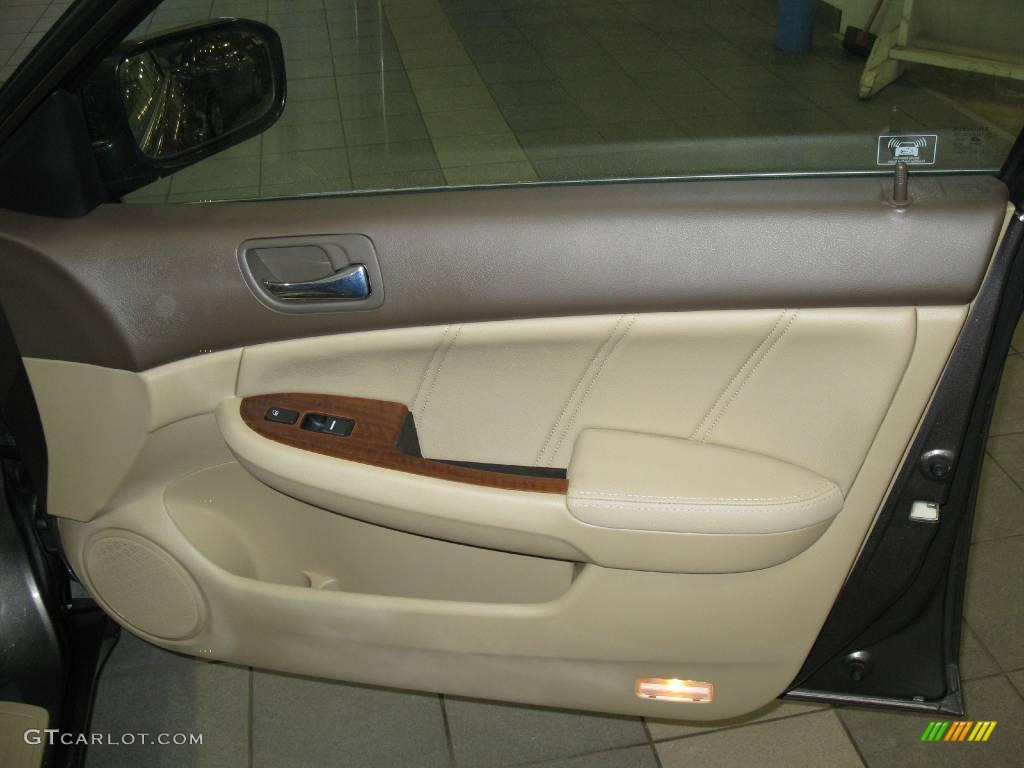 2007 Accord EX-L Sedan - Carbon Bronze Pearl / Ivory photo #23