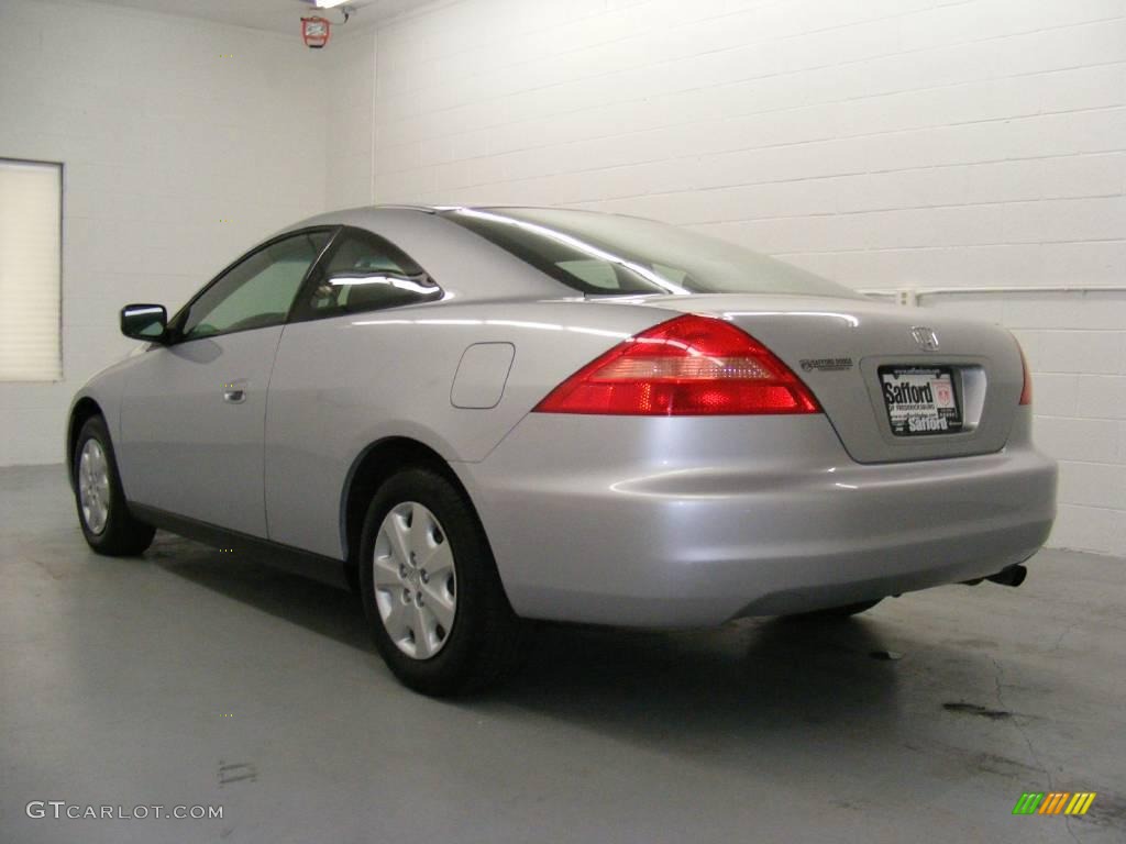 2003 Accord LX Coupe - Satin Silver Metallic / Black photo #5