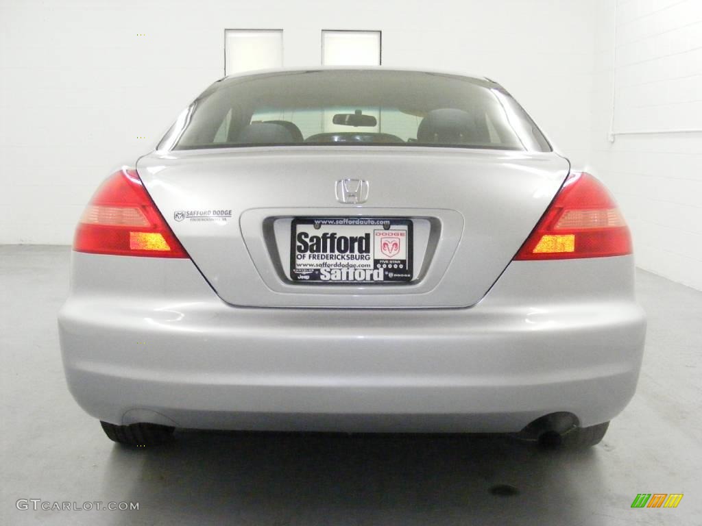 2003 Accord LX Coupe - Satin Silver Metallic / Black photo #6