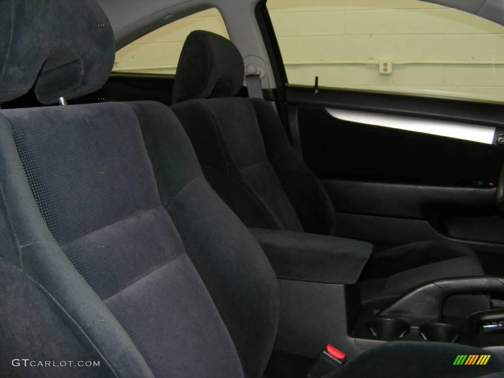2003 Accord LX Coupe - Satin Silver Metallic / Black photo #18