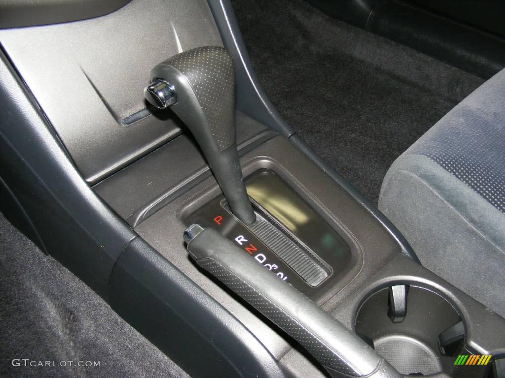 2003 Accord LX Coupe - Satin Silver Metallic / Black photo #21