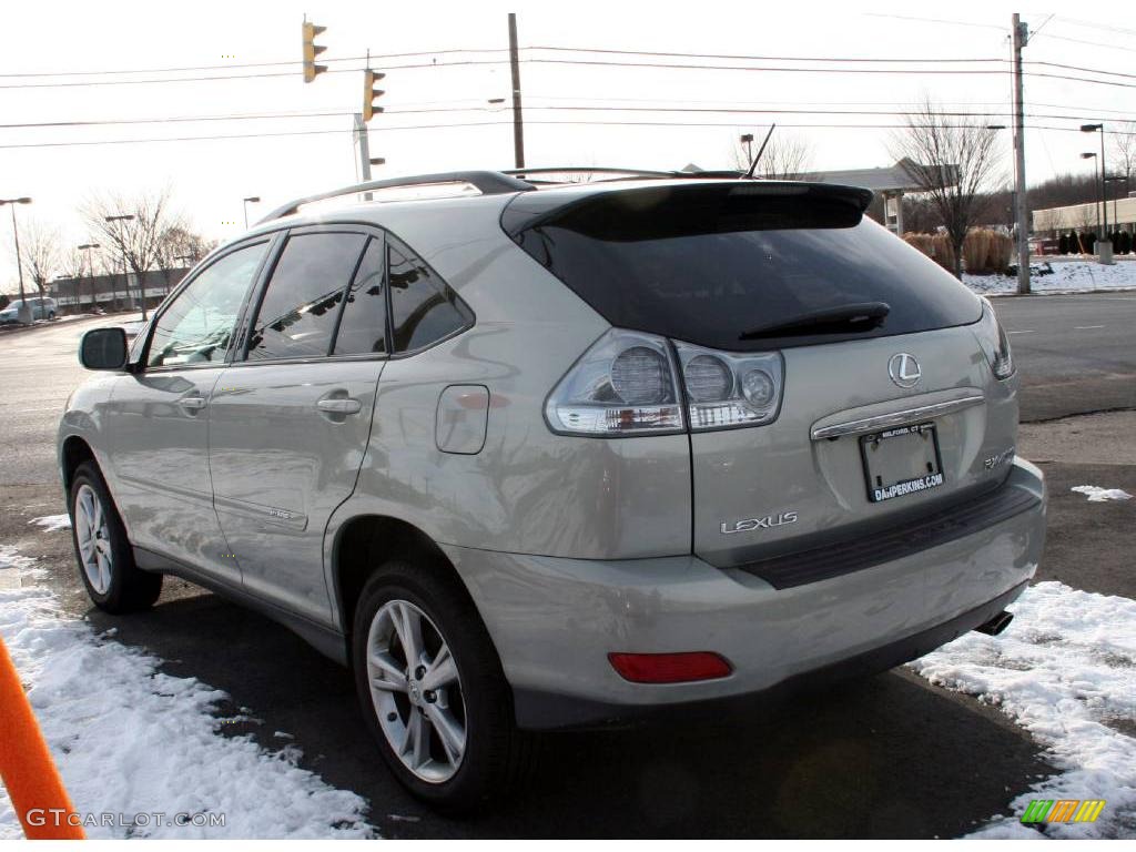 2007 RX 400h AWD Hybrid - Bamboo Green Pearl / Ivory photo #8