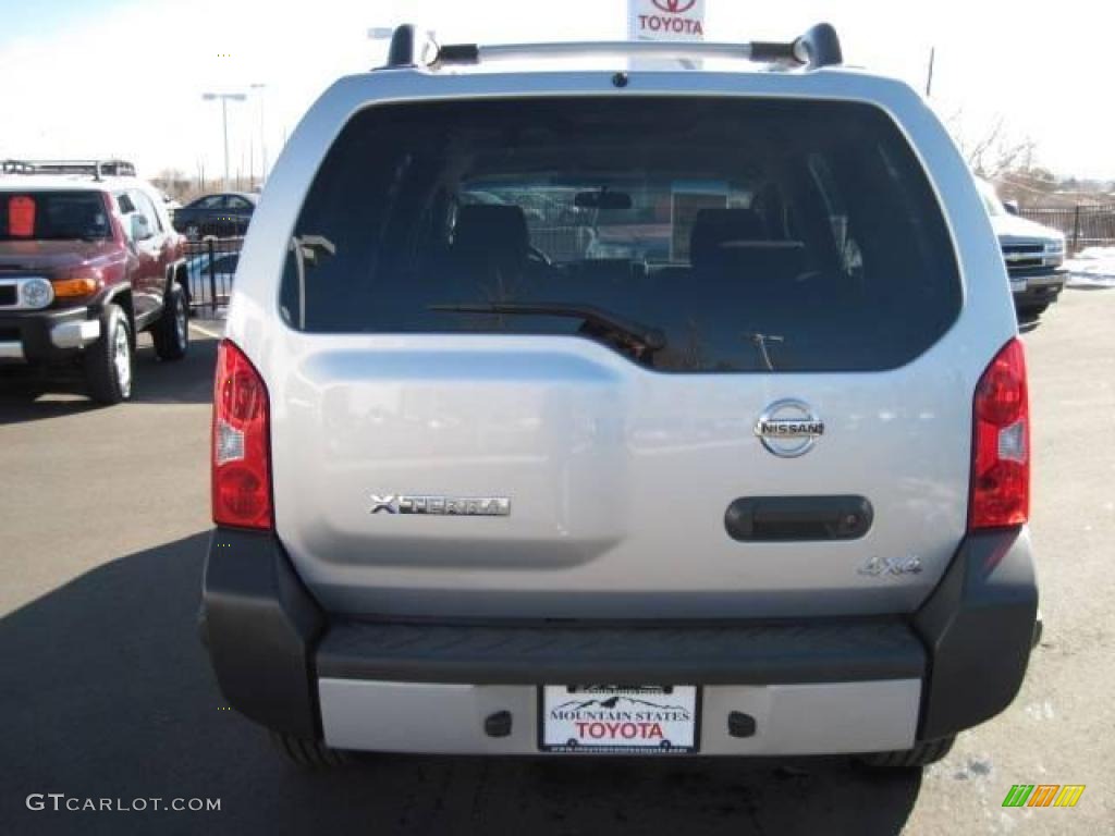 2009 Xterra S 4x4 - Silver Lightning / Graphite/Steel photo #3