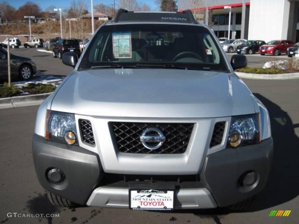 2009 Xterra S 4x4 - Silver Lightning / Graphite/Steel photo #6