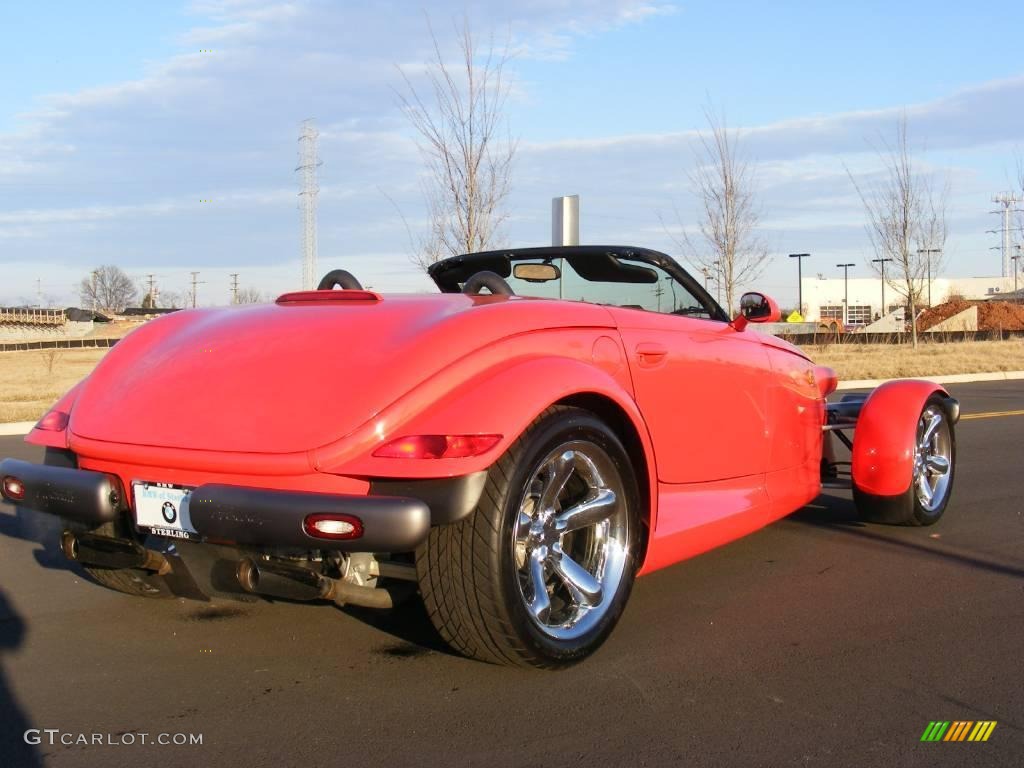 1999 Prowler Roadster - Red / Agate photo #5