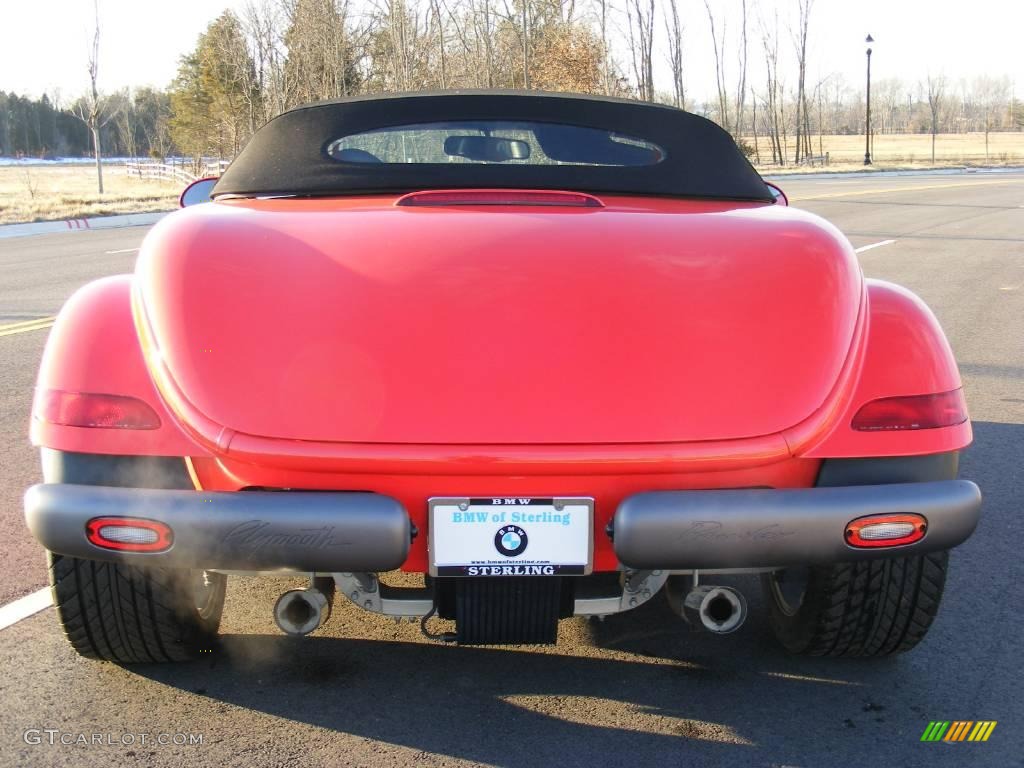 1999 Prowler Roadster - Red / Agate photo #10