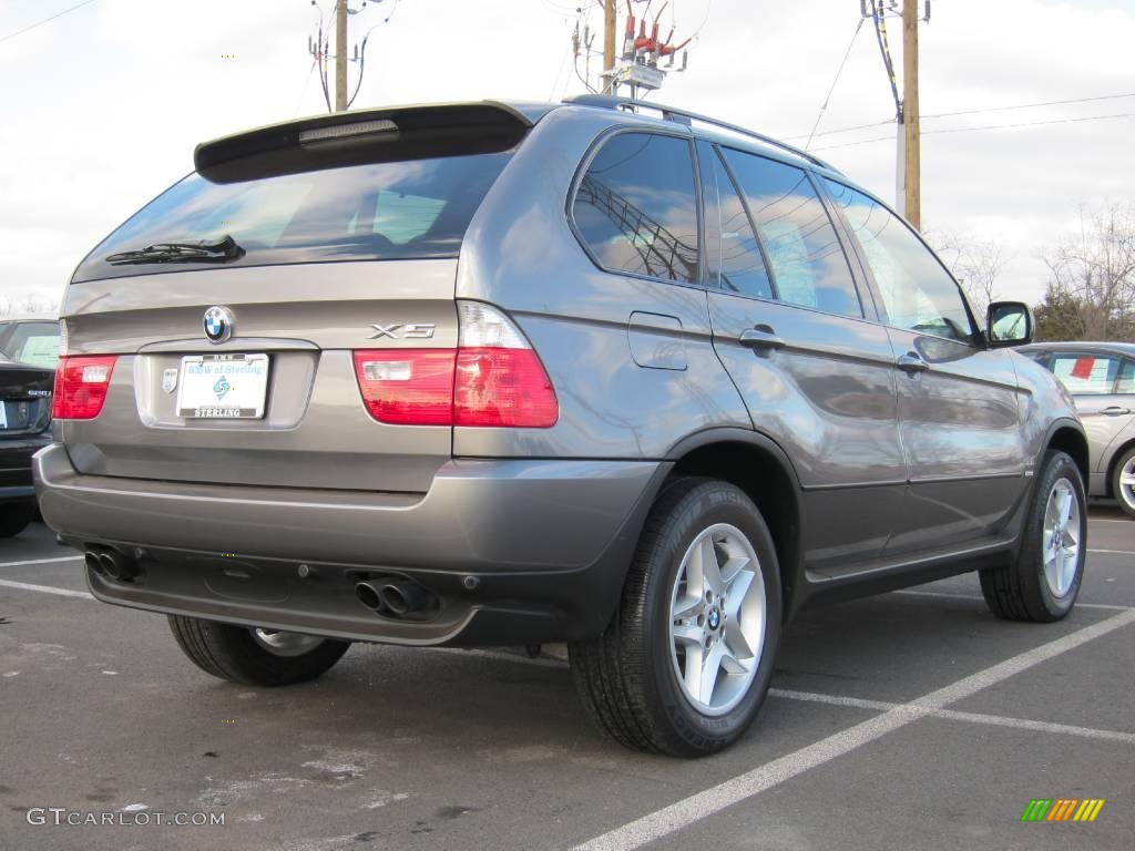 2005 X5 4.4i - Sterling Grey Metallic / Black photo #5