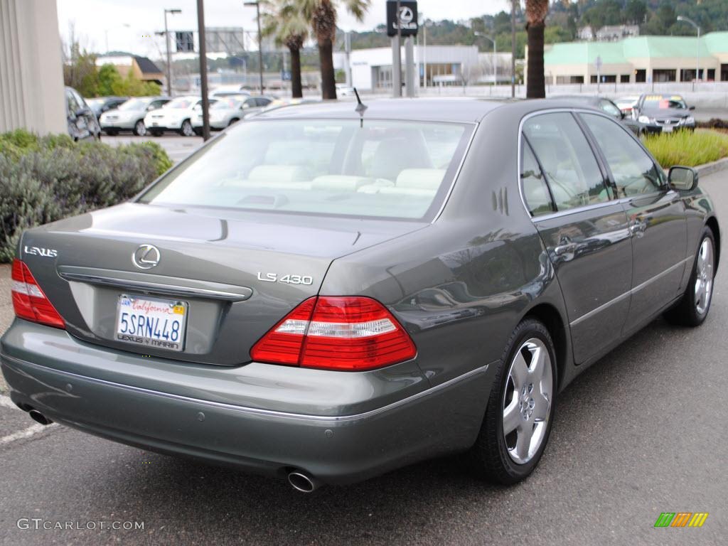 2006 LS 430 - Cypress Green Pearl / Cashmere photo #3