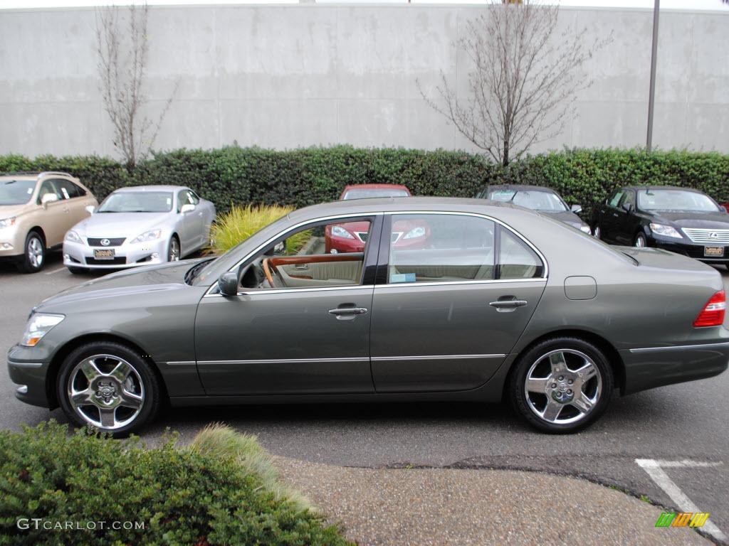 2006 LS 430 - Cypress Green Pearl / Cashmere photo #9