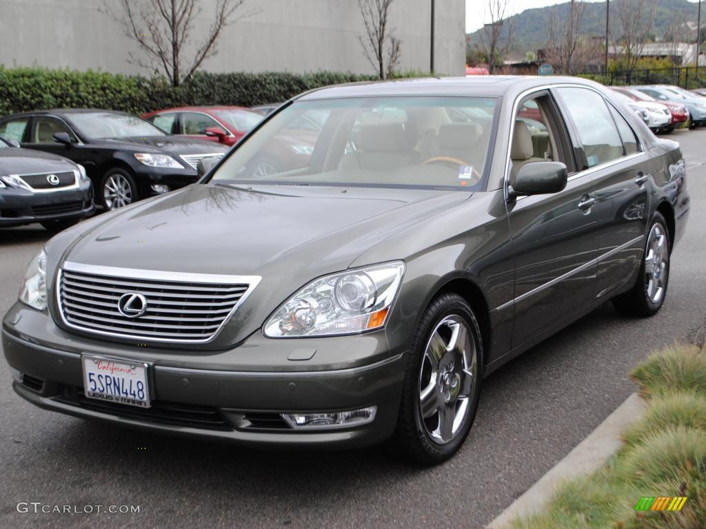2006 LS 430 - Cypress Green Pearl / Cashmere photo #10
