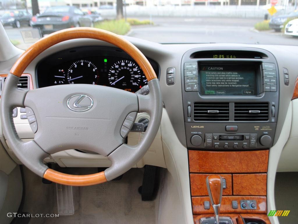 2006 LS 430 - Cypress Green Pearl / Cashmere photo #13