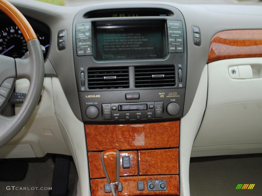 2006 LS 430 - Cypress Green Pearl / Cashmere photo #14