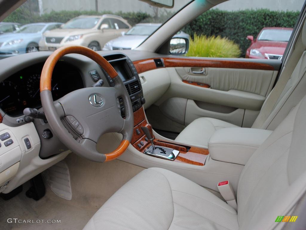 2006 LS 430 - Cypress Green Pearl / Cashmere photo #15