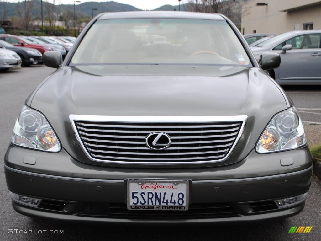 2006 LS 430 - Cypress Green Pearl / Cashmere photo #17