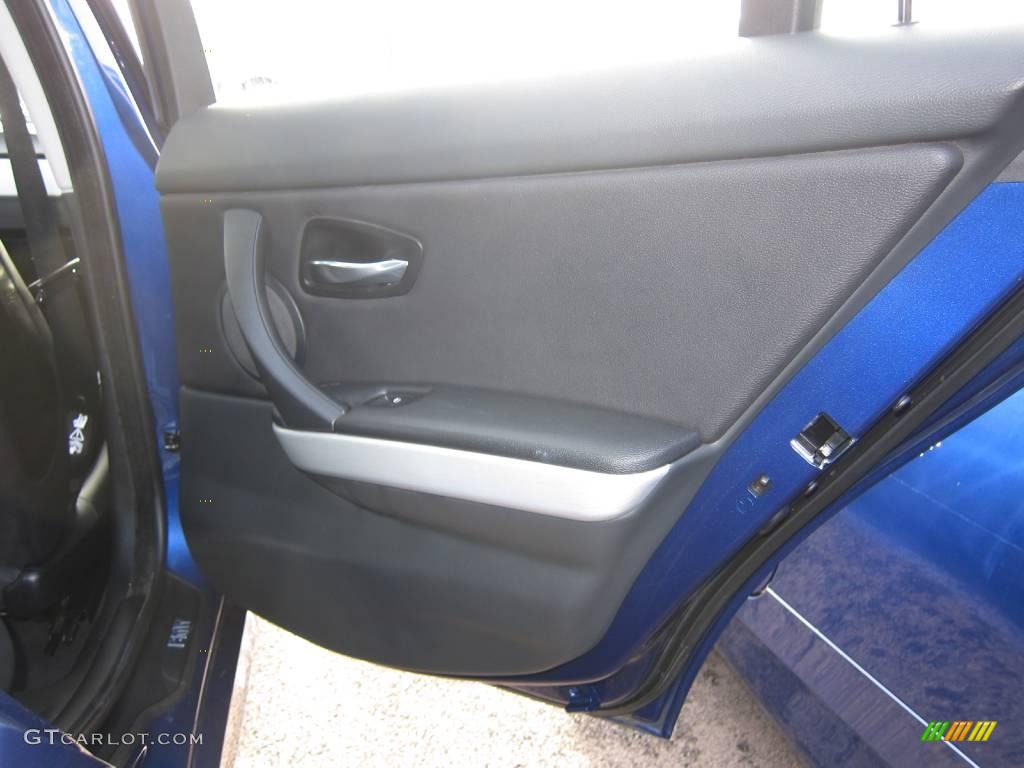 2007 3 Series 335i Sedan - Montego Blue Metallic / Black photo #15