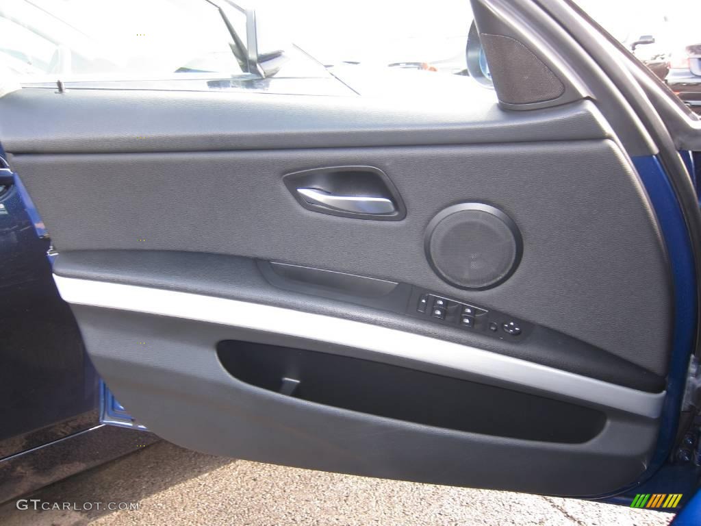 2007 3 Series 335i Sedan - Montego Blue Metallic / Black photo #38