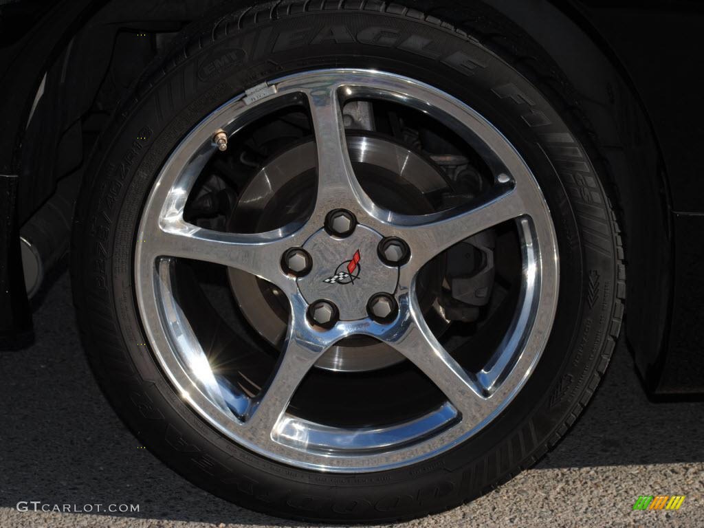 2002 Corvette Coupe - Black / Black photo #20