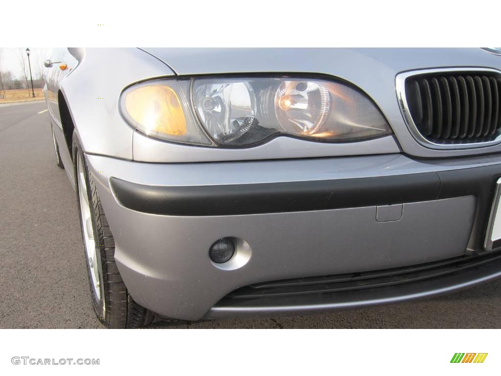 2005 3 Series 325xi Sedan - Silver Grey Metallic / Black photo #10