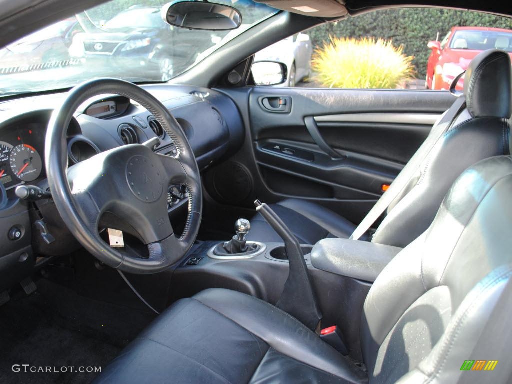 2005 Eclipse Spyder GTS - Titanium Gray Pearl / Midnight photo #15