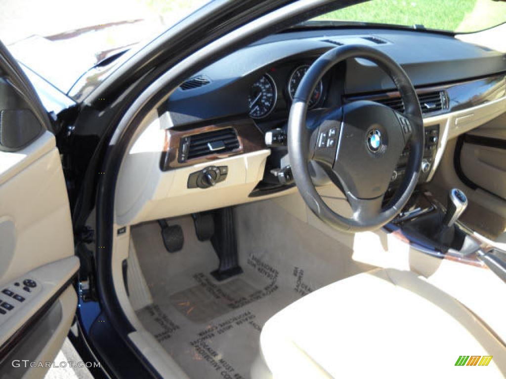 2008 3 Series 328i Sedan - Jet Black / Black photo #9