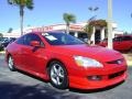 2003 San Marino Red Honda Accord EX V6 Coupe  photo #7