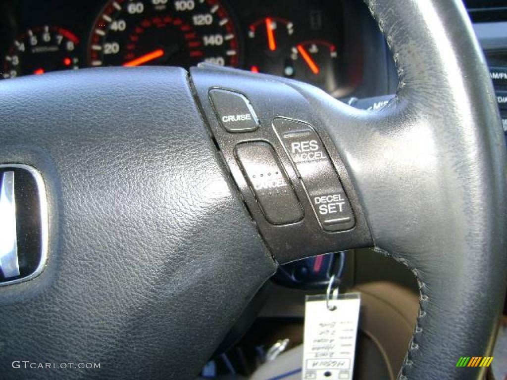 2003 Accord EX V6 Coupe - San Marino Red / Ivory photo #28