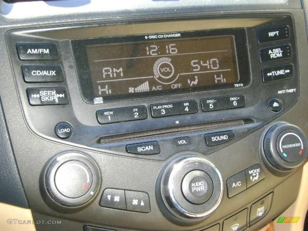 2003 Accord EX V6 Coupe - San Marino Red / Ivory photo #29