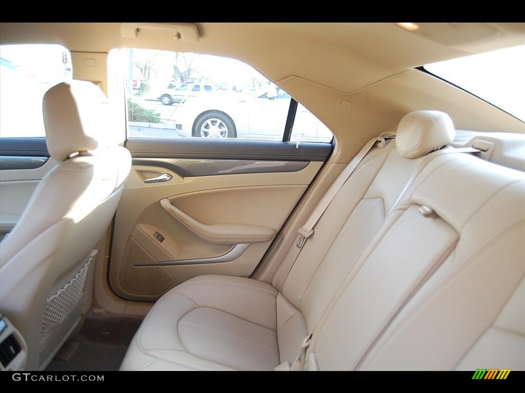 2009 CTS Sedan - Black Cherry / Cashmere/Cocoa photo #25