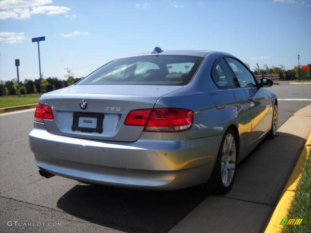 2009 3 Series 328i Coupe - Blue Water Metallic / Black photo #5