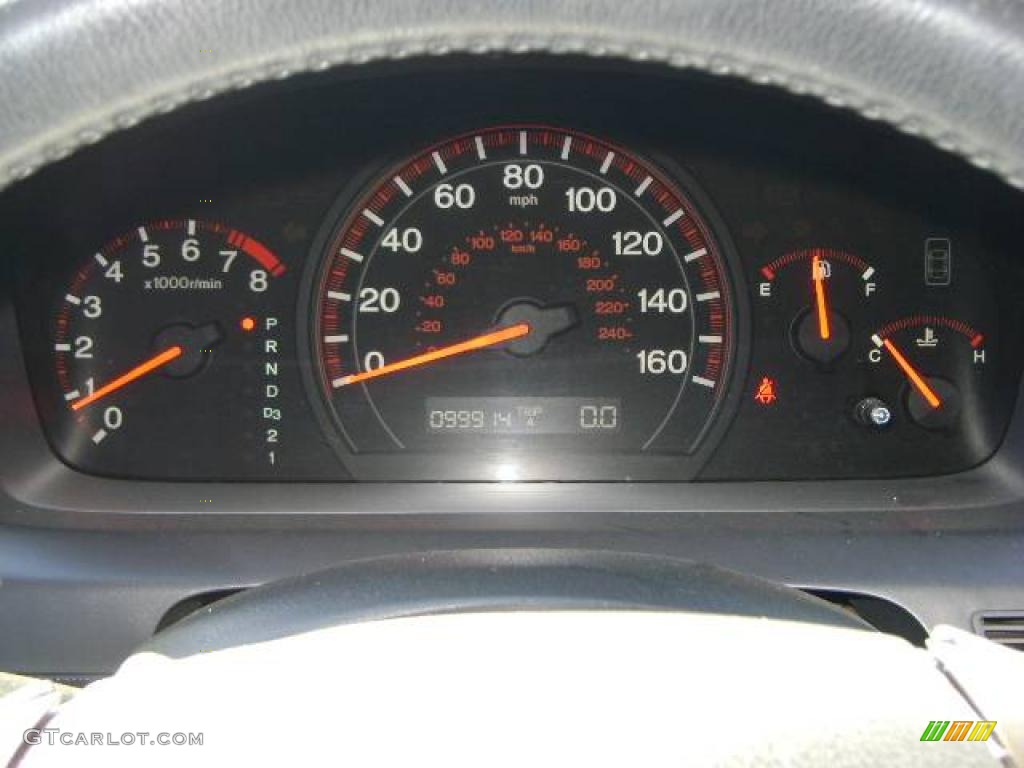 2003 Accord EX V6 Coupe - San Marino Red / Ivory photo #34