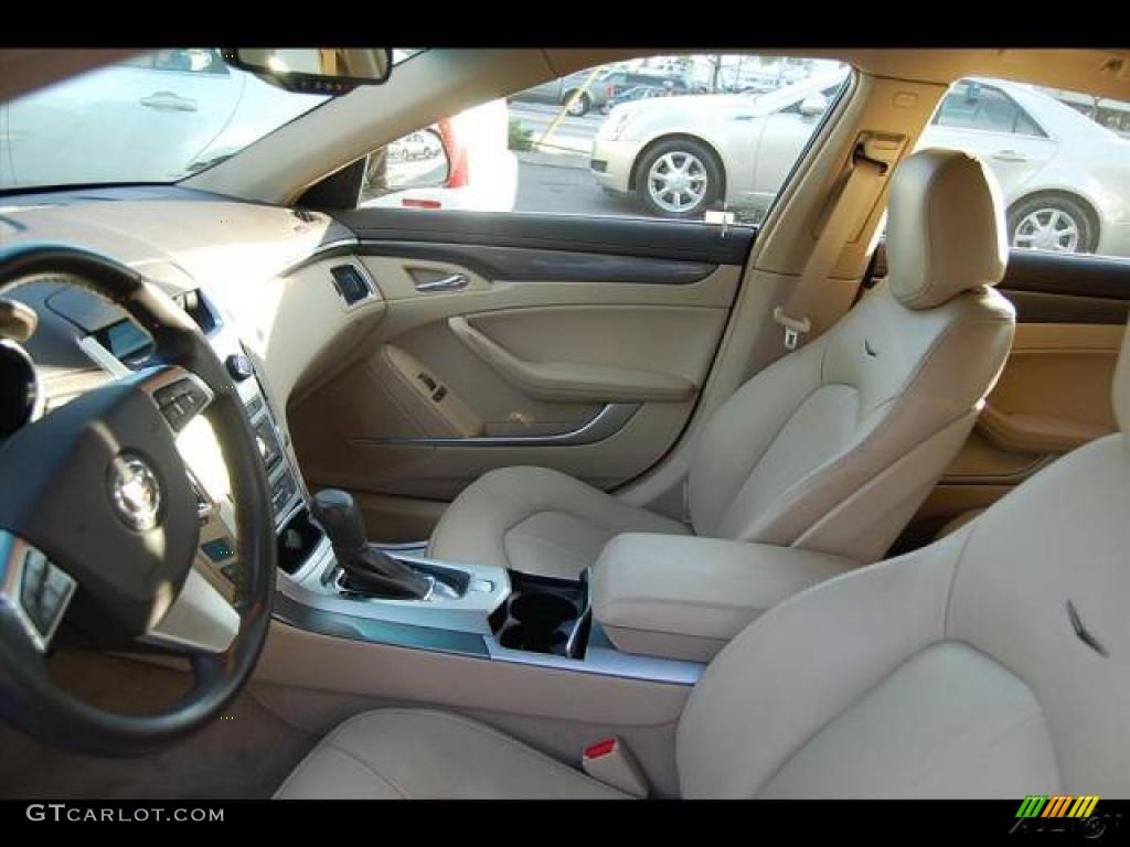 2009 CTS Sedan - Black Cherry / Cashmere/Cocoa photo #51