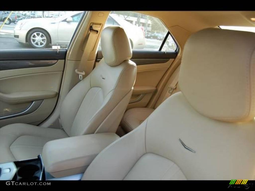 2009 CTS Sedan - Black Cherry / Cashmere/Cocoa photo #52