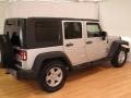 2007 Bright Silver Metallic Jeep Wrangler Unlimited X  photo #4