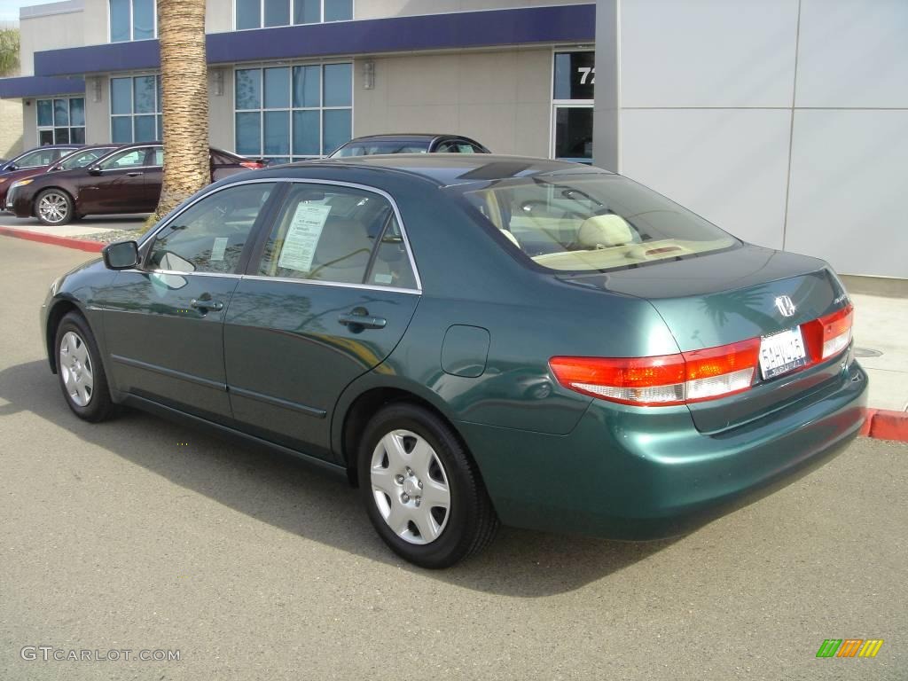 2003 Accord EX Sedan - Noble Green Pearl / Ivory photo #5
