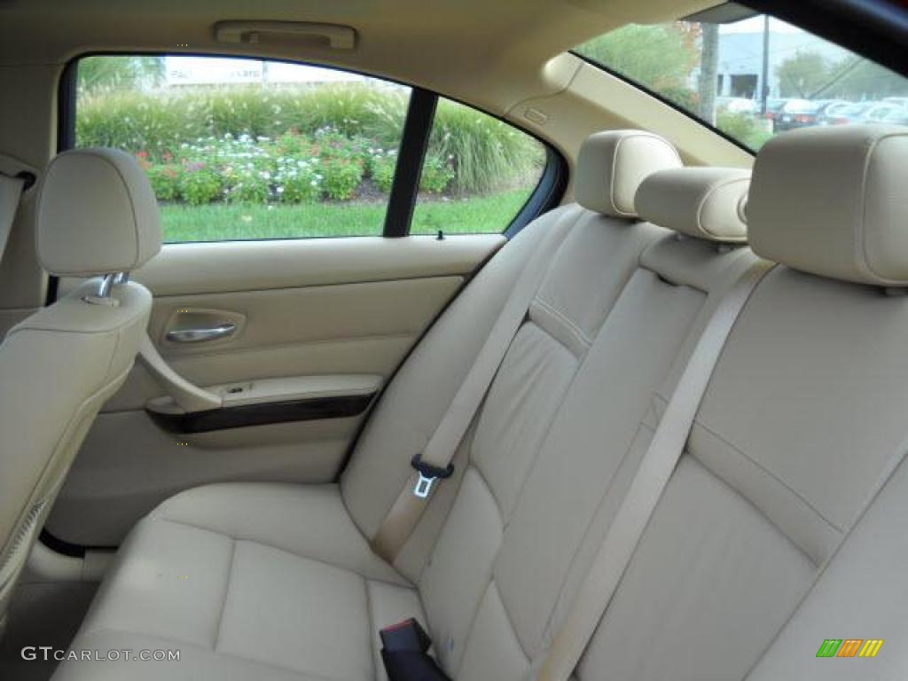 2009 3 Series 335d Sedan - Crimson Red / Beige photo #12