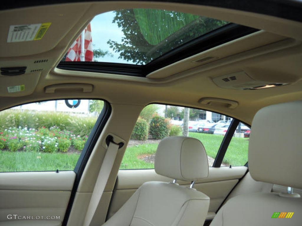 2009 3 Series 335d Sedan - Crimson Red / Beige photo #13