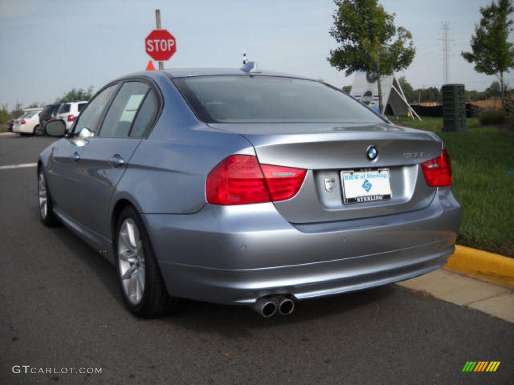 2009 3 Series 328i Sedan - Blue Water Metallic / Grey Dakota Leather photo #3