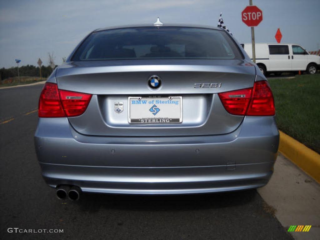 2009 3 Series 328i Sedan - Blue Water Metallic / Grey Dakota Leather photo #4