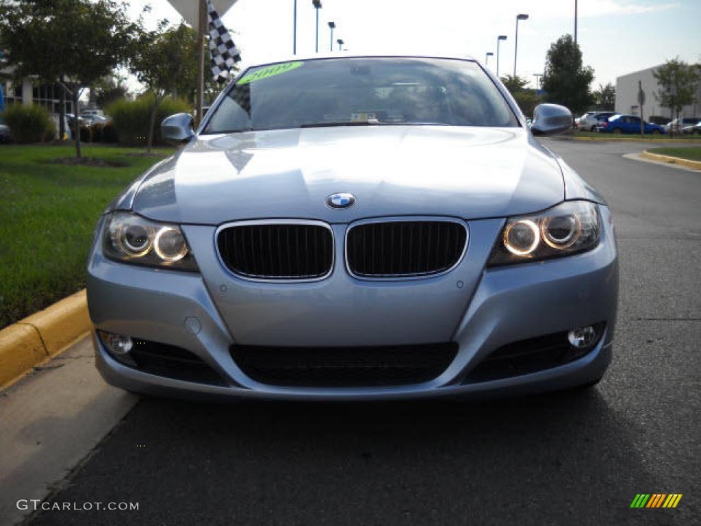 2009 3 Series 328i Sedan - Blue Water Metallic / Grey Dakota Leather photo #8