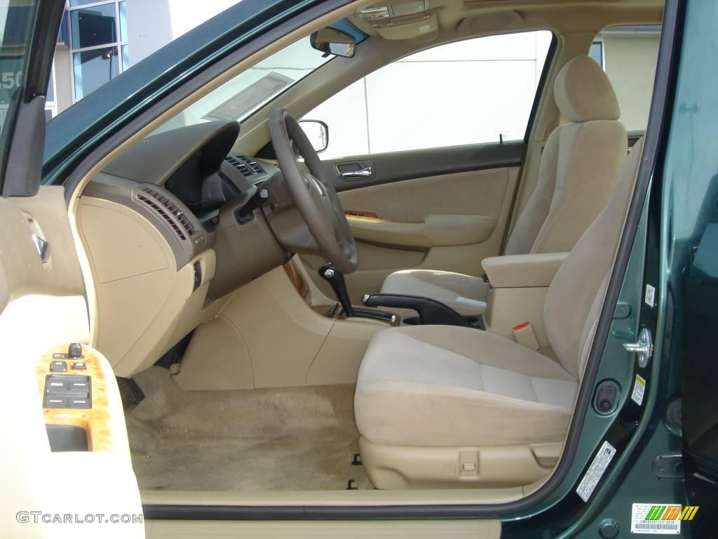 2003 Accord EX Sedan - Noble Green Pearl / Ivory photo #9