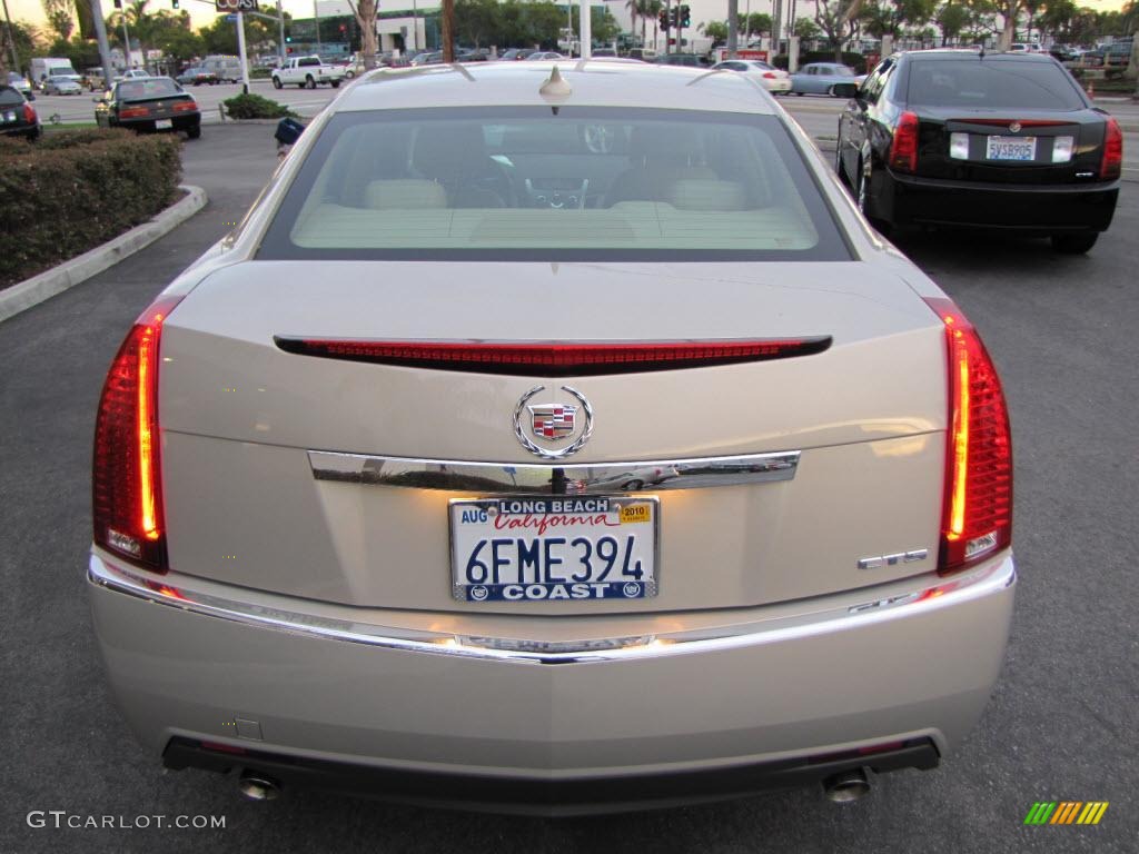 2009 CTS Sedan - Gold Mist / Cashmere/Cocoa photo #7