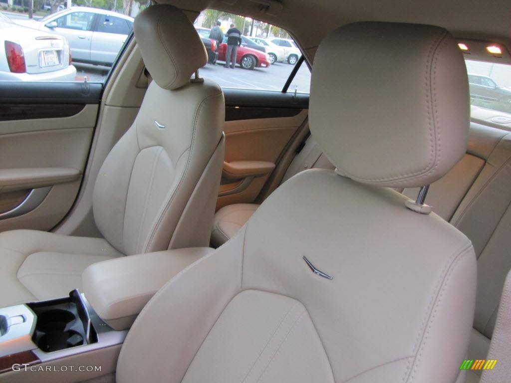 2009 CTS Sedan - Gold Mist / Cashmere/Cocoa photo #15