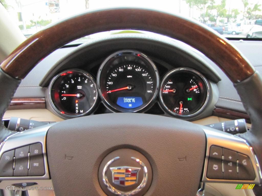 2009 CTS Sedan - Gold Mist / Cashmere/Cocoa photo #25