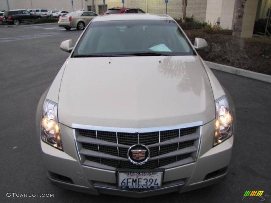2009 CTS Sedan - Gold Mist / Cashmere/Cocoa photo #30