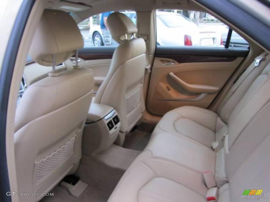 2009 CTS Sedan - Gold Mist / Cashmere/Cocoa photo #47