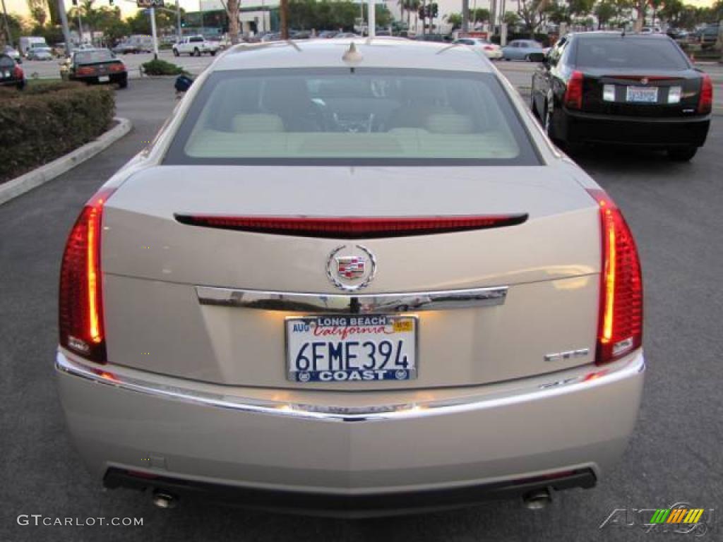 2009 CTS Sedan - Gold Mist / Cashmere/Cocoa photo #71